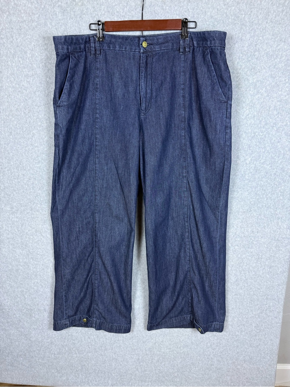 American Eagle Convertible Trouser Jeans Size 20 Utility Coastal Grandma Minimal